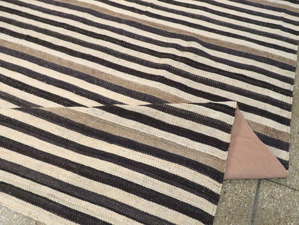 Modern Turkish Flatweave, No.29719 - Gsblank