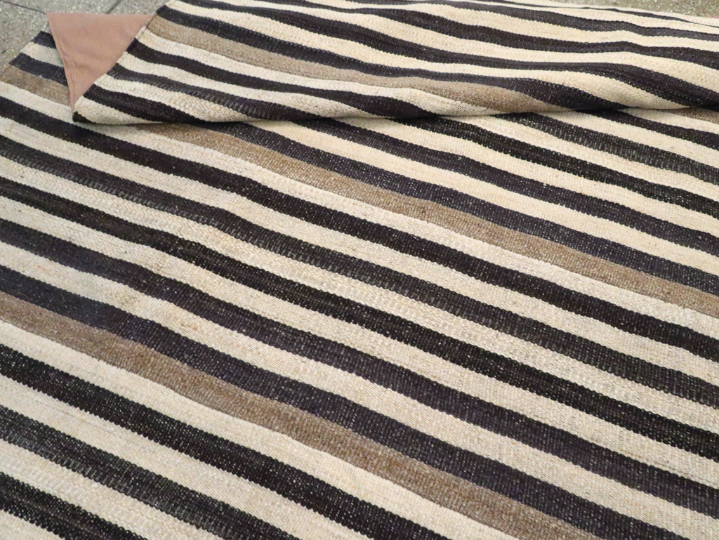 Modern Turkish Flatweave, No.29719 - Gsblank