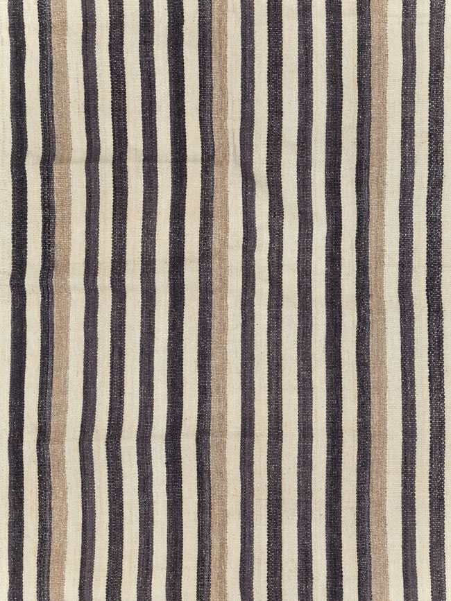 Modern Turkish Flatweave Kilim Room Size Carpet, No.29722 - Gsblank