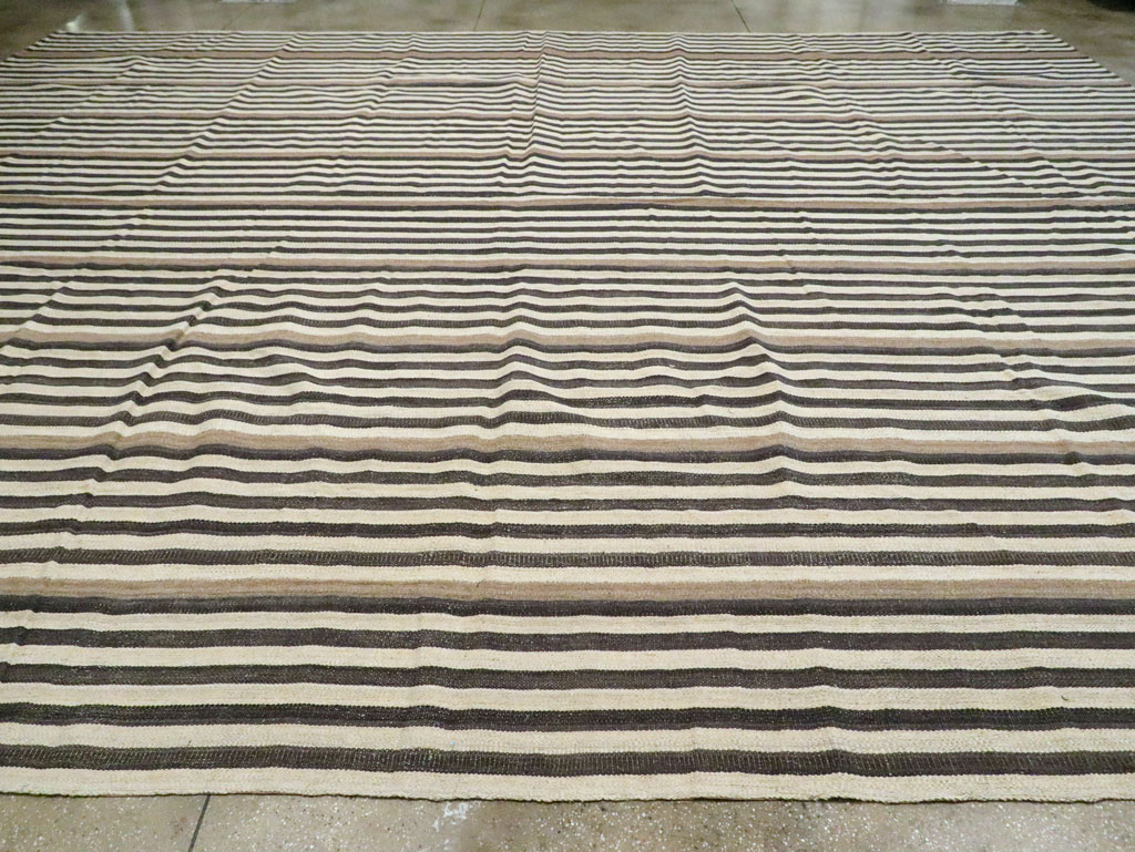 Contemporary Turkish Flatweave Kilim Oversize Carpet, No.29726 - Gsblank