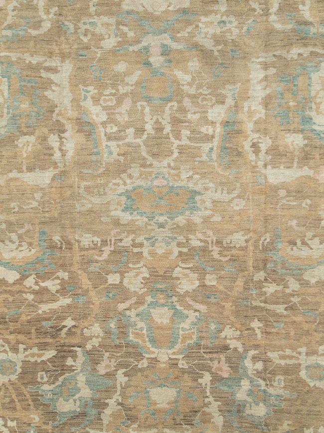 Modern Persian Sultanabad Oversize Carpet, No.29731 - Gsblank