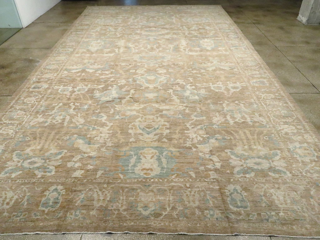 Modern Persian Sultanabad Oversize Carpet, No.29731 - Gsblank