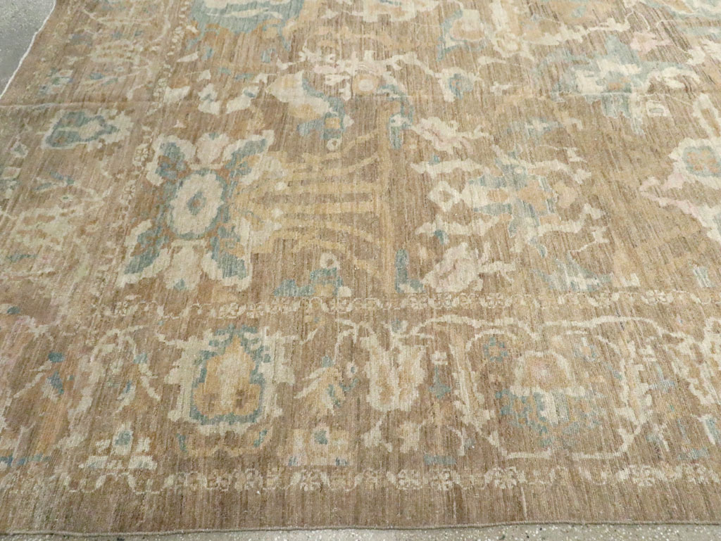 Modern Persian Sultanabad Oversize Carpet, No.29731 - Gsblank