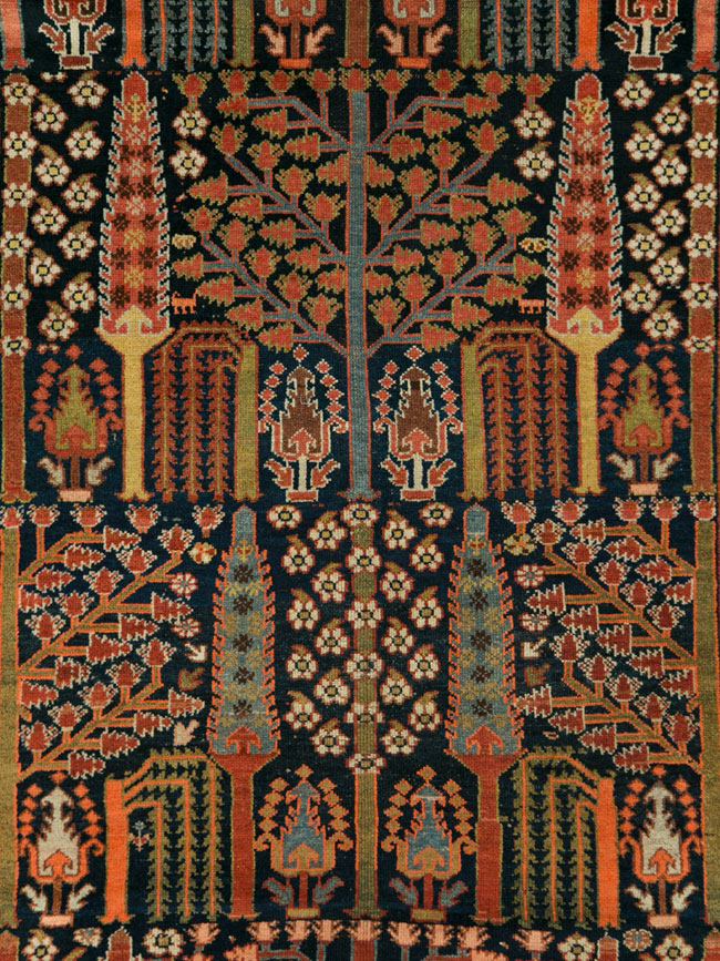 Antique Persian Kurd Gallery Carpet, No.29737 - Gsblank