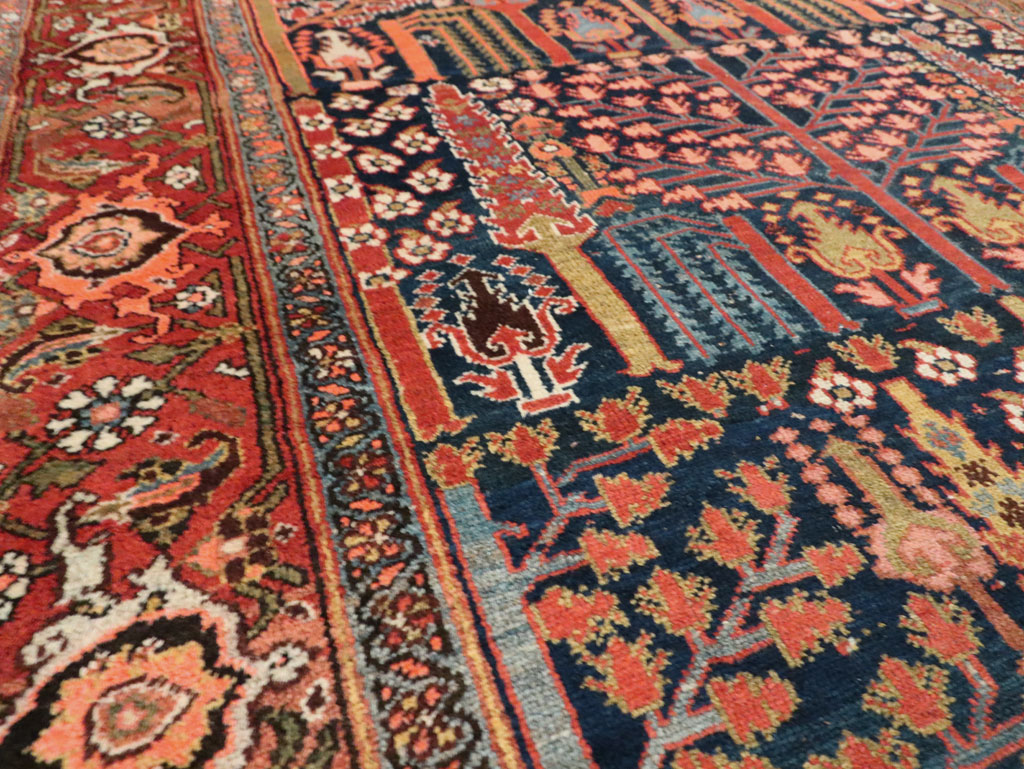 Antique Persian Kurd Gallery Carpet, No.29737 - Gsblank