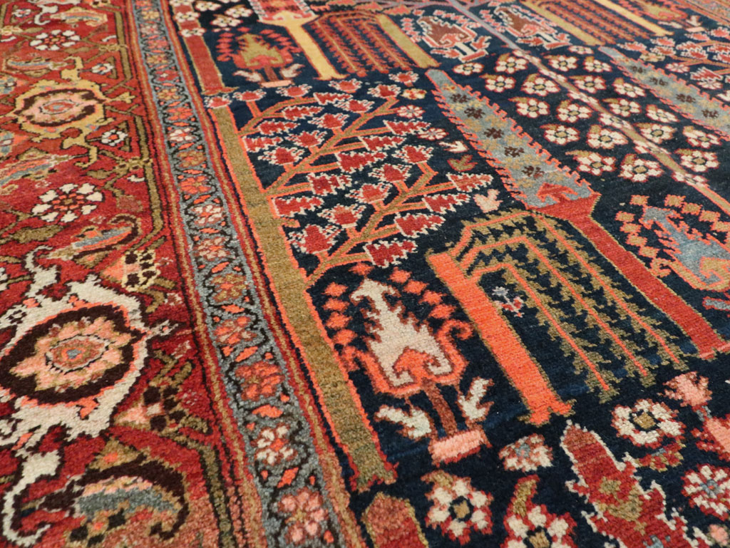 Antique Persian Kurd Gallery Carpet, No.29737 - Gsblank