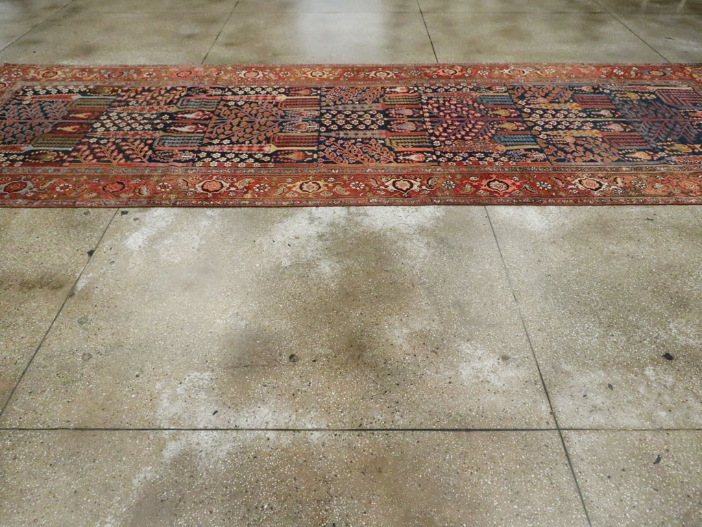 Antique Persian Kurd Gallery Carpet, No.29737 - Gsblank