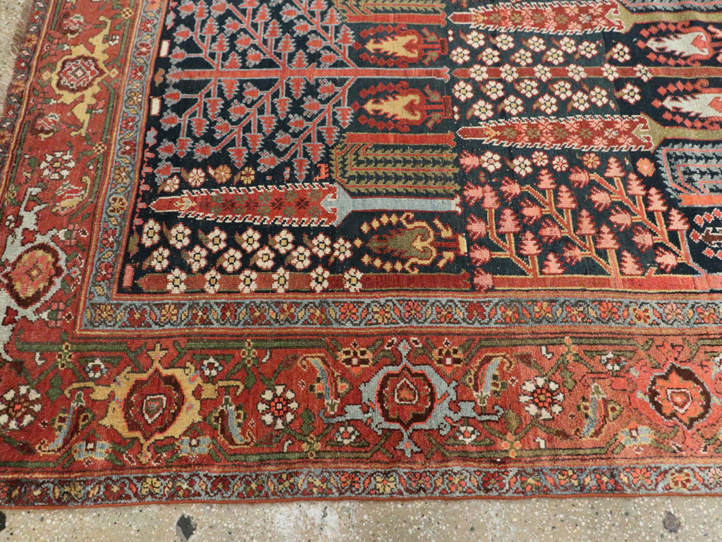 Antique Persian Kurd Gallery Carpet, No.29737 - Gsblank