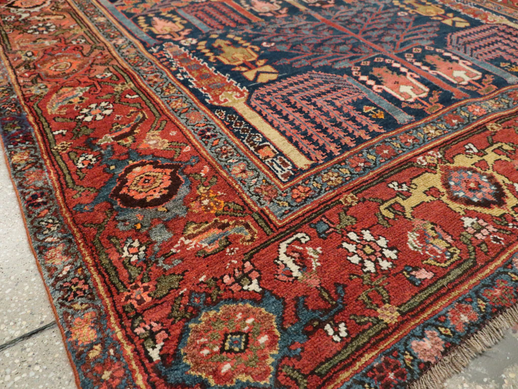 Antique Persian Kurd Gallery Carpet, No.29737 - Gsblank