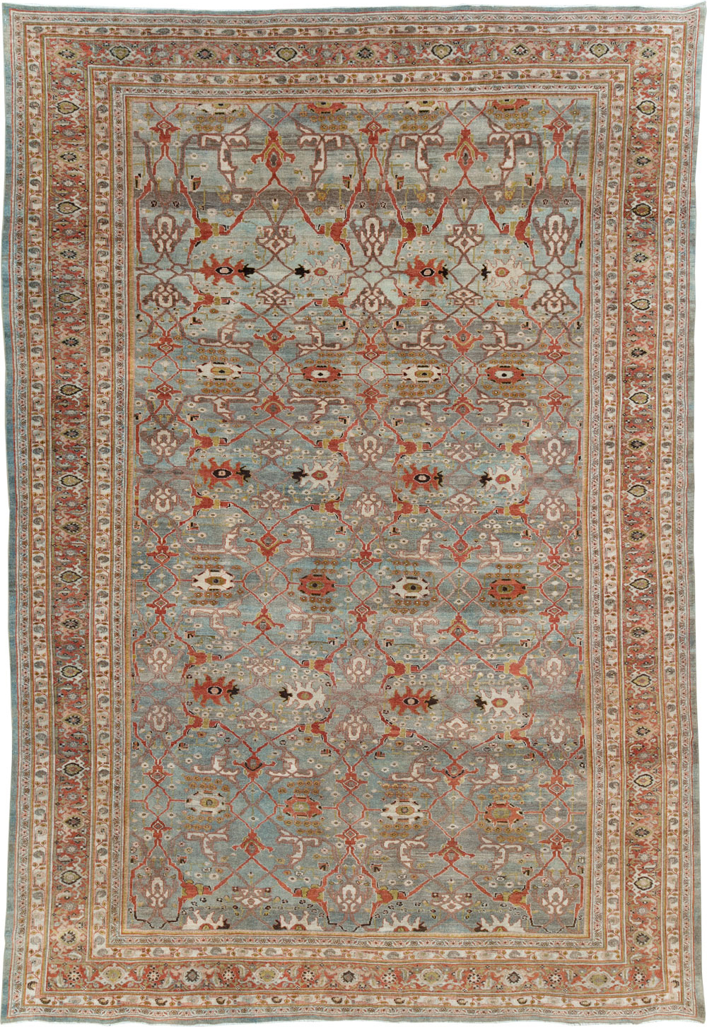 Antique Persian Bidjar Carpet, No.29740 - Gsblank
