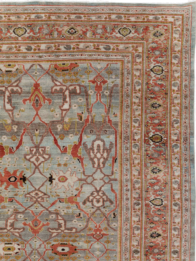Antique Persian Bidjar Carpet, No.29740 - Gsblank
