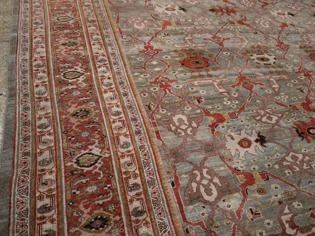 Antique Persian Bidjar Carpet, No.29740 - Gsblank