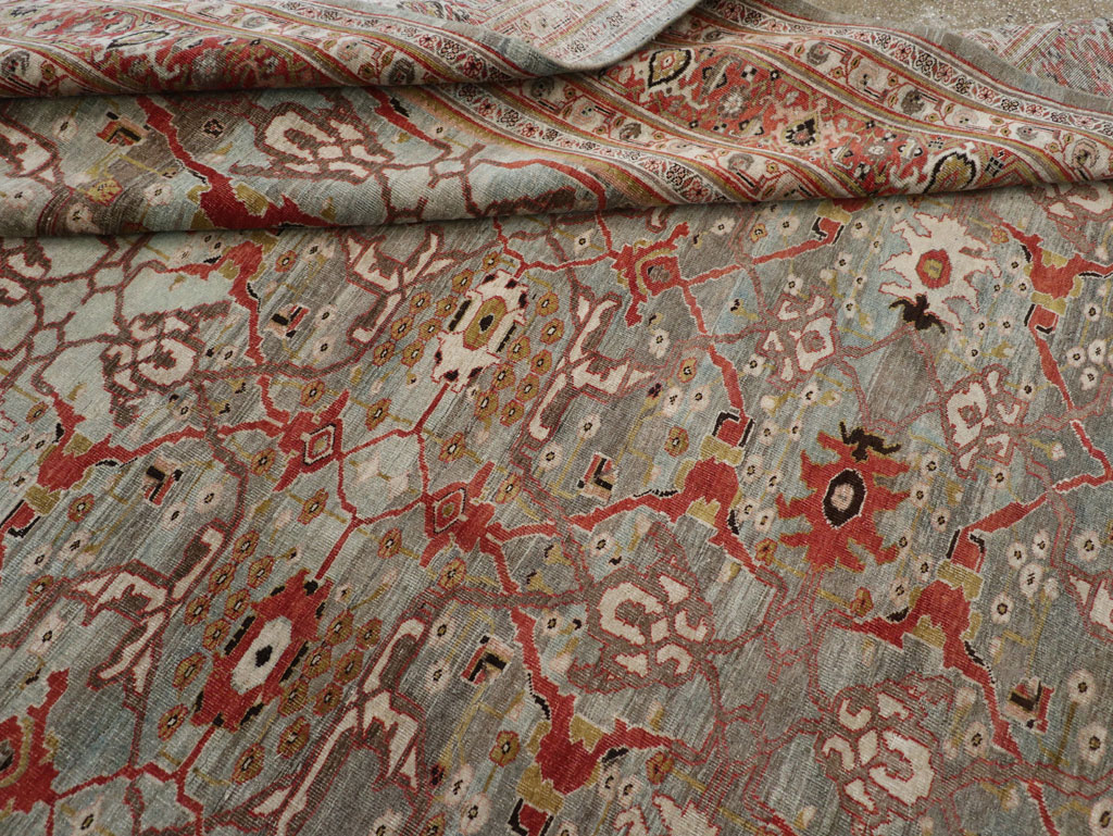 Antique Persian Bidjar Carpet, No.29740 - Gsblank