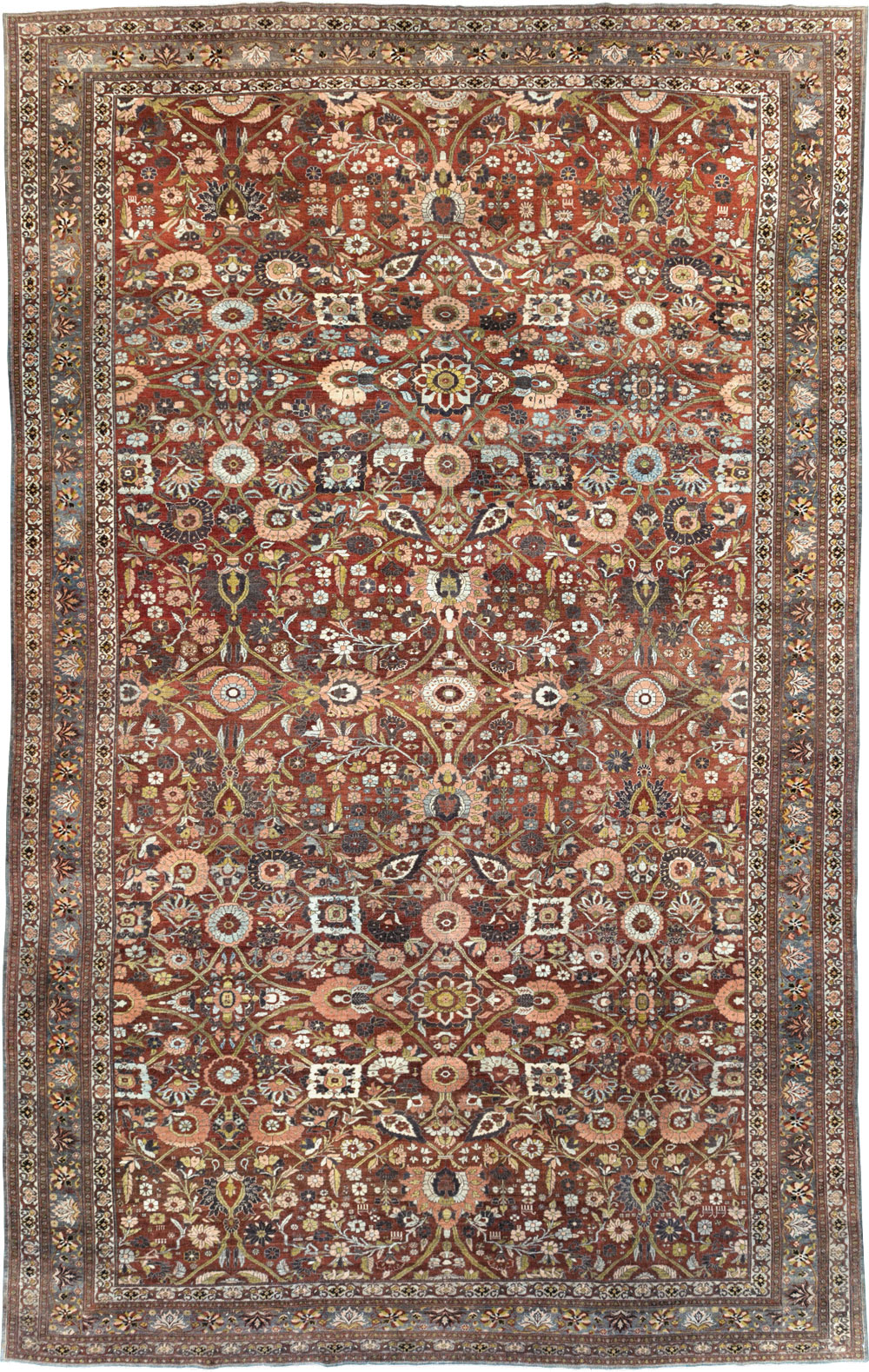 Antique Persian Bidjar Carpet, No.29741 - Gsblank