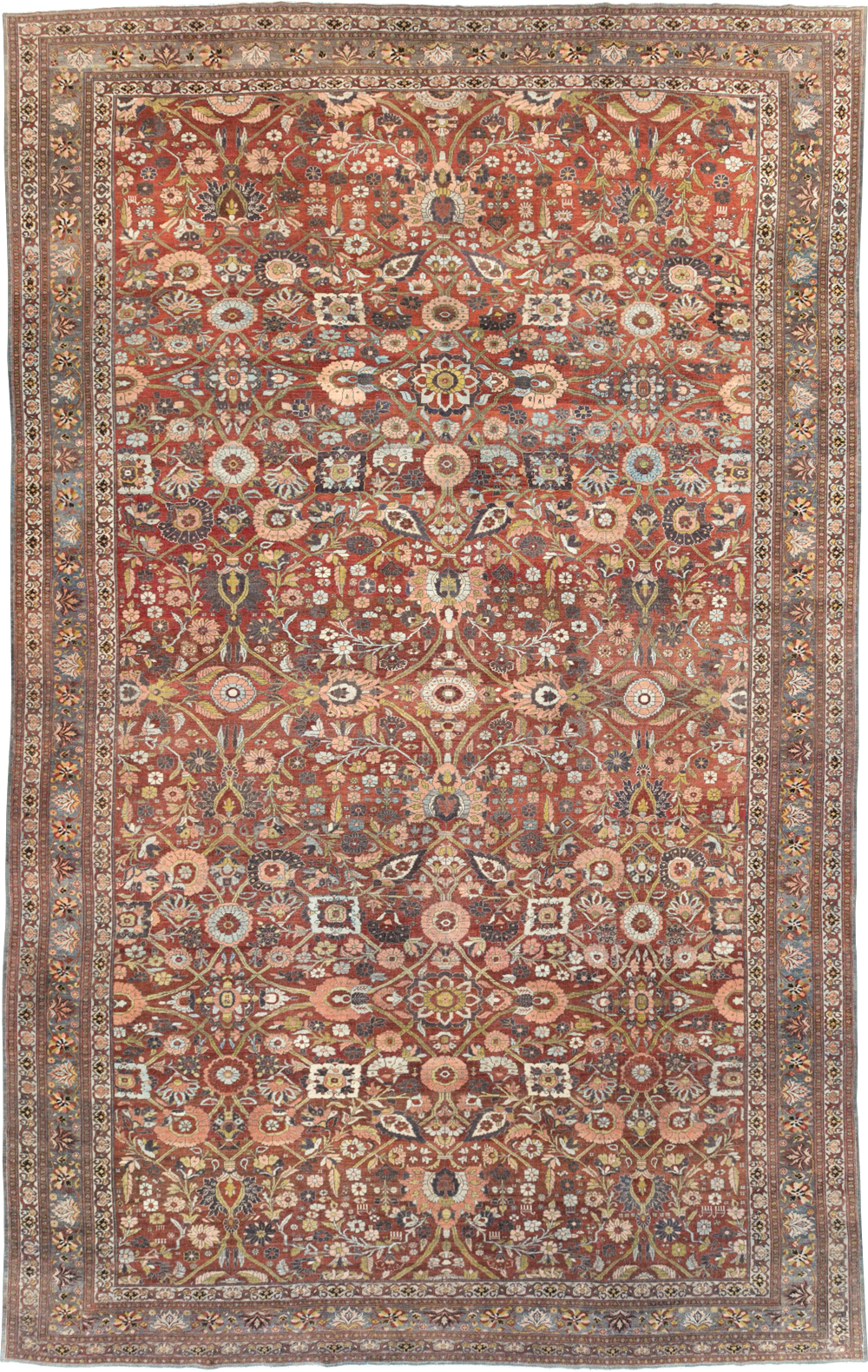 Antique Persian Bidjar Carpet, No.29741 - Gsblank