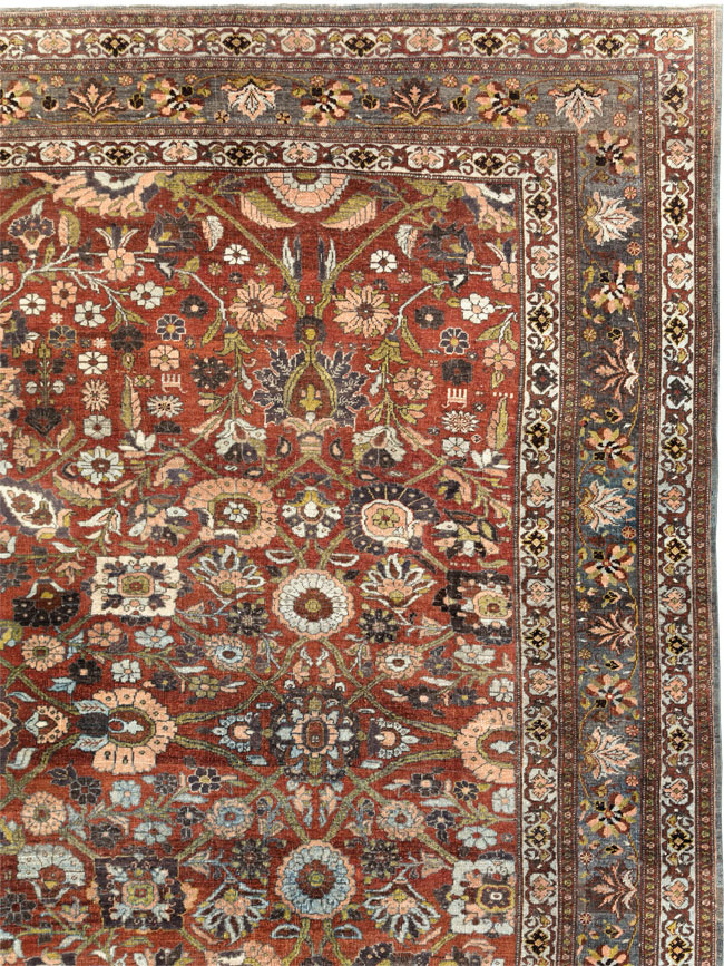 Antique Persian Bidjar Carpet, No.29741 - Gsblank