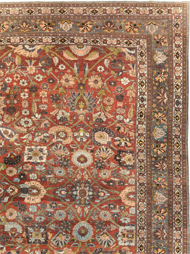 Antique Persian Bidjar Carpet, No.29741 - Gsblank