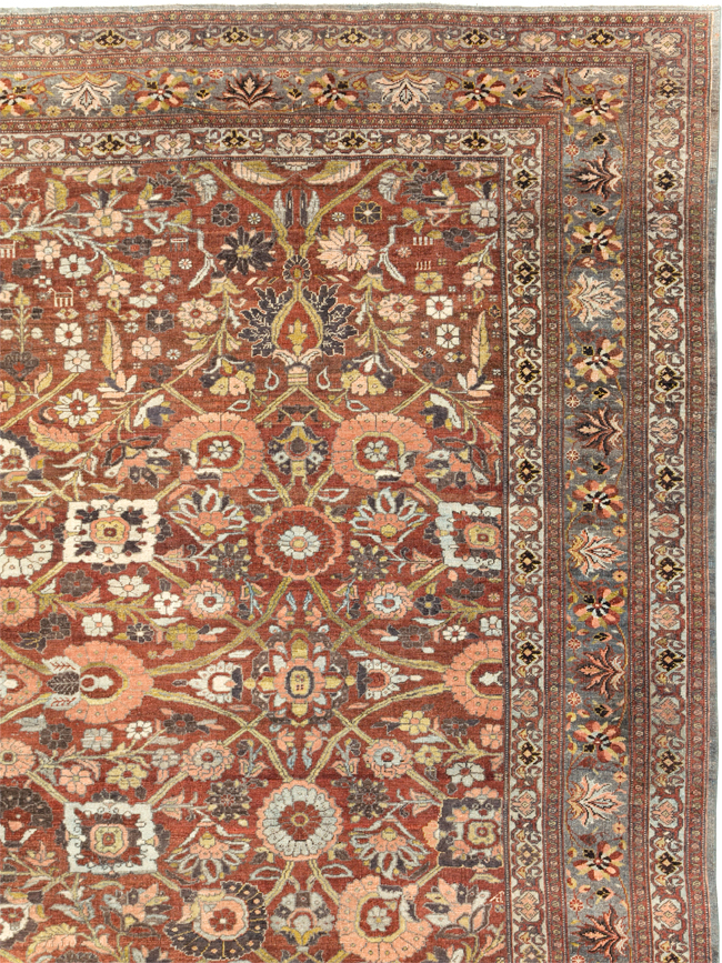 Antique Persian Bidjar Carpet, No.29741 - Gsblank