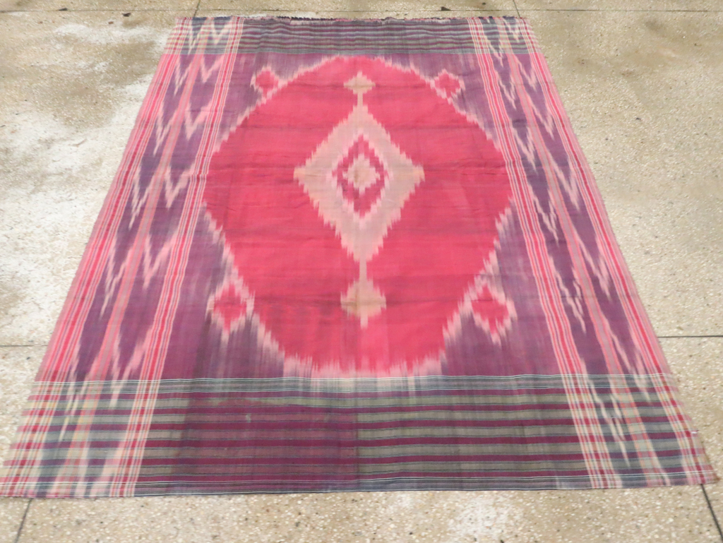 Vintage Uzbek Ikat Textile, No.29765 - Gsblank