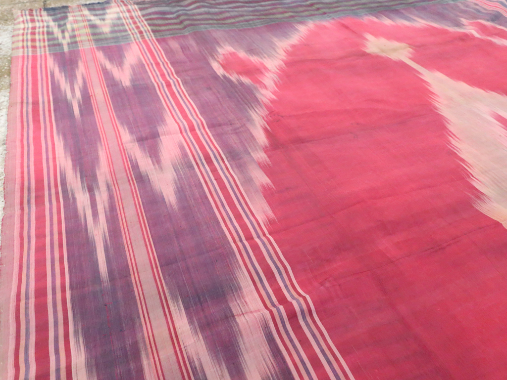 Vintage Uzbek Ikat Textile, No.29765 - Gsblank