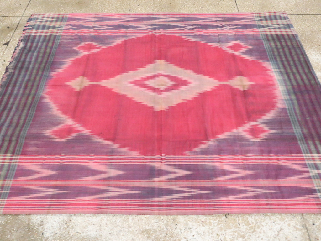 Vintage Uzbek Ikat Textile, No.29765 - Gsblank