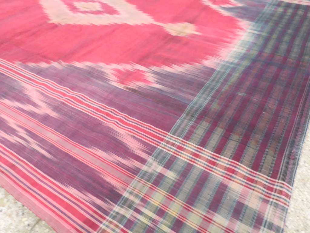 Vintage Uzbek Ikat Textile, No.29765 - Gsblank