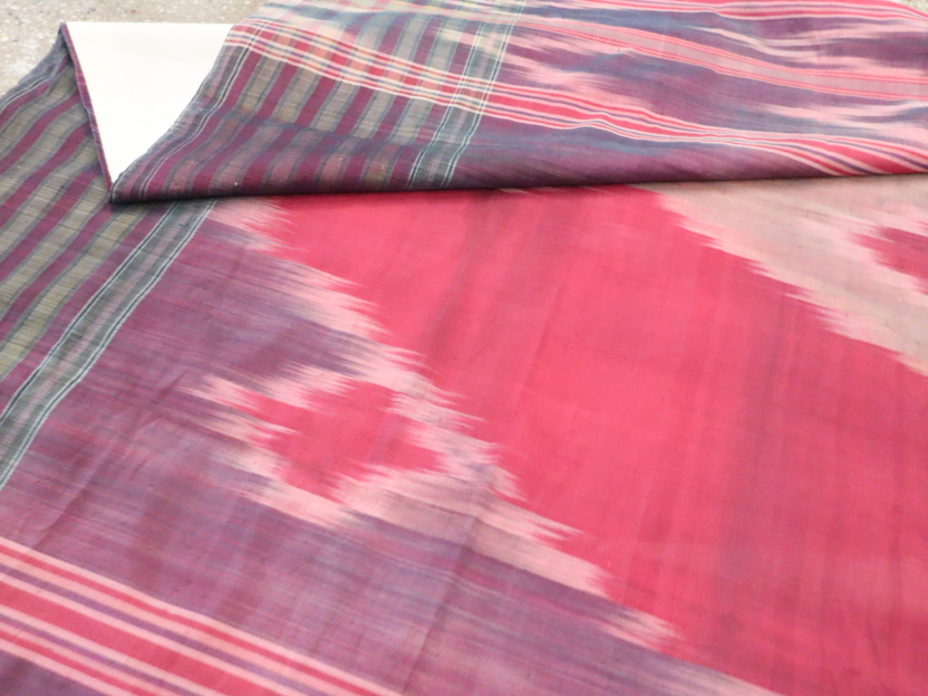 Vintage Uzbek Ikat Textile, No.29765 - Gsblank