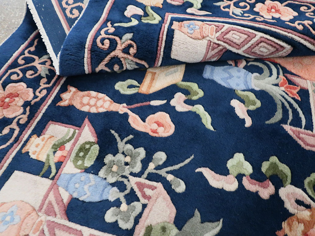 Vintage Chinese Carpet, No.29775 - Gsblank