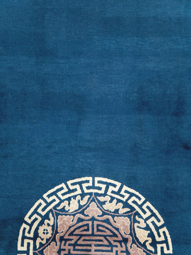 Vintage Chinese Peking Carpet, No.29781 - Gsblank