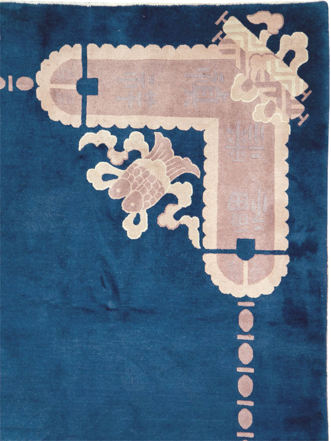 Vintage Chinese Peking Carpet, No.29781 - Gsblank