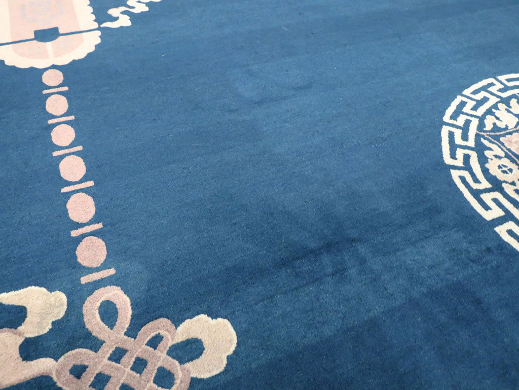 Vintage Chinese Peking Carpet, No.29781 - Gsblank