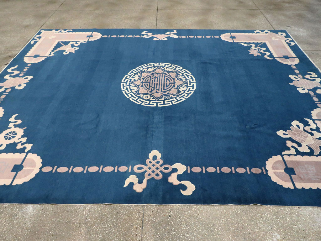 Vintage Chinese Peking Carpet, No.29781 - Gsblank