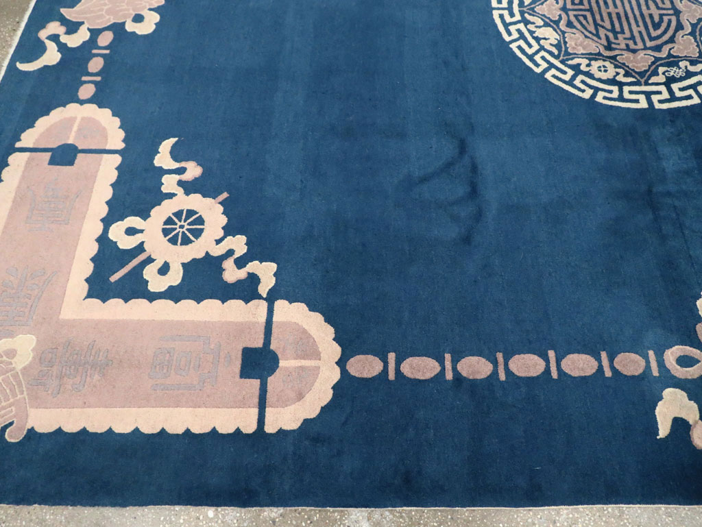 Vintage Chinese Peking Carpet, No.29781 - Gsblank