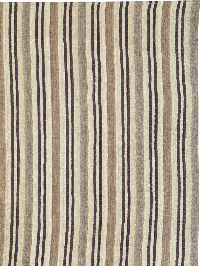 Contemporary Turkish Flatweave Kilim Oversize Carpet, No.29785 - Gsblank