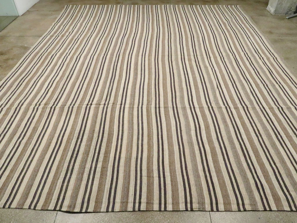 Contemporary Turkish Flatweave Kilim Oversize Carpet, No.29785 - Gsblank