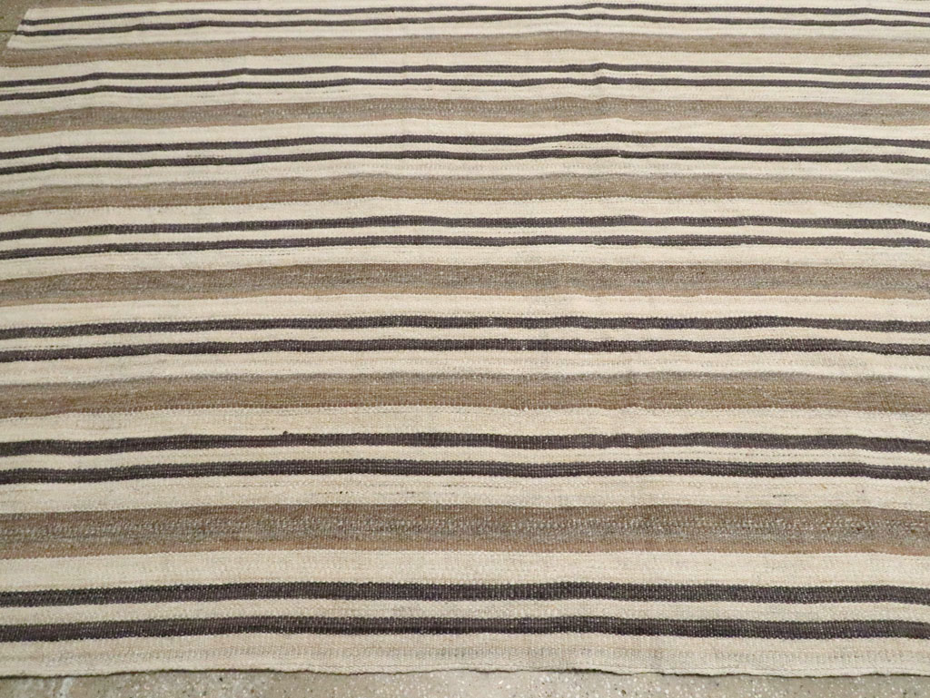 Contemporary Turkish Flatweave Kilim Oversize Carpet, No.29785 - Gsblank