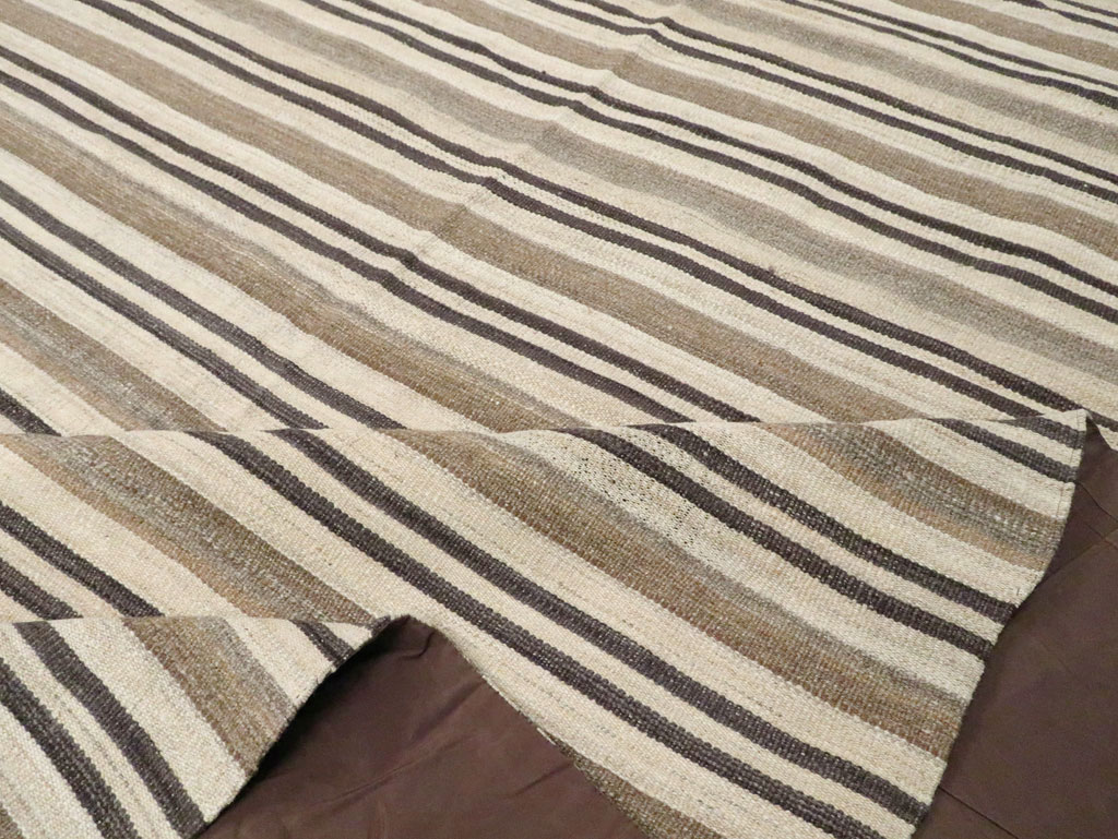 Contemporary Turkish Flatweave Kilim Oversize Carpet, No.29785 - Gsblank