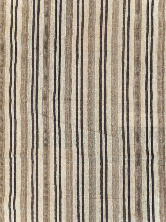 Large Modern Turkish Flatweave Kilim, No.29786 - Gsblank