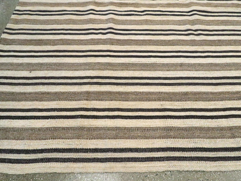 Modern Turkish Oversize Flatweave, No.29787 - Gsblank