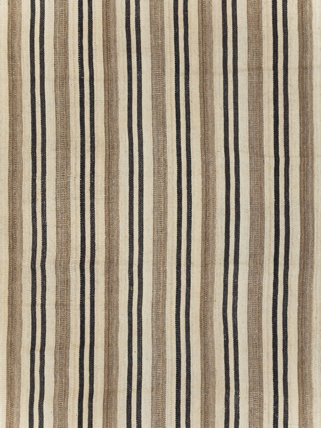 Modern Persian Flatweave Kilim Large Room Size Carpet, No.29788 - Gsblank