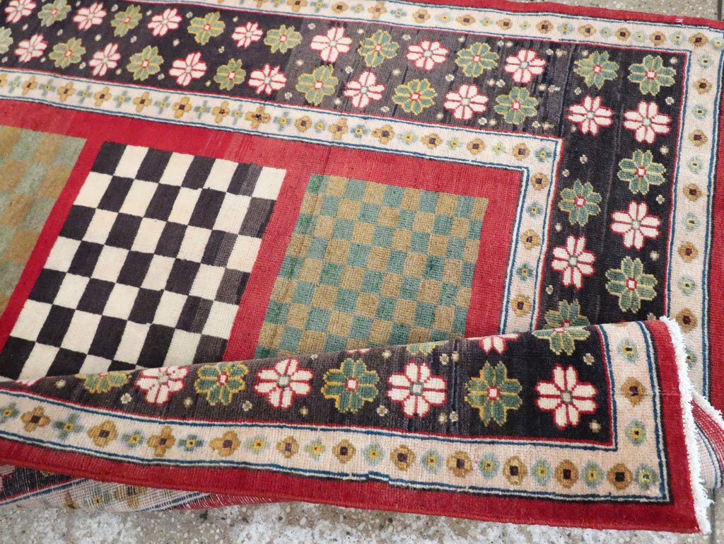 Vintage Persian Mahal Rug, No.29796 - Gsblank