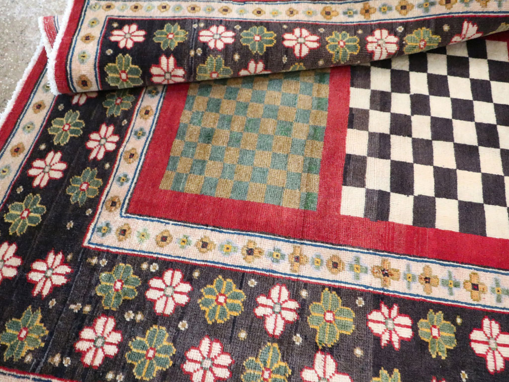 Vintage Persian Mahal Rug, No.29796 - Gsblank