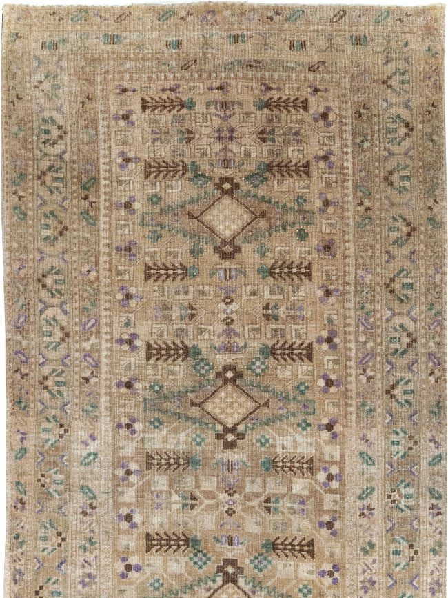 Vintage Northwest Persian Runner, No.29798 - Gsblank