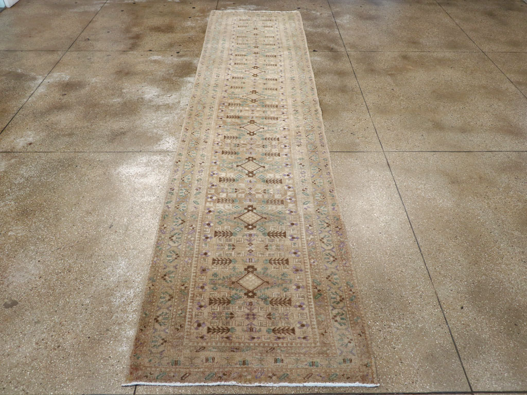 Vintage Northwest Persian Runner, No.29798 - Gsblank