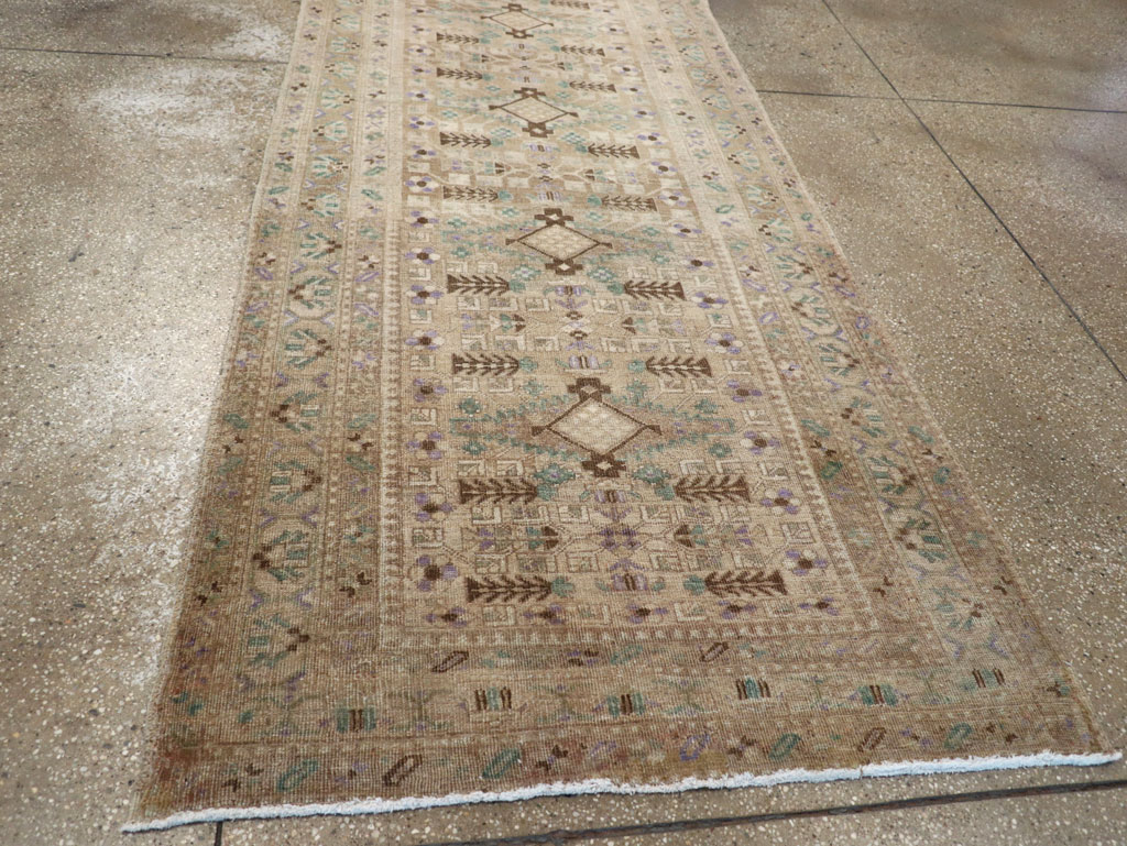 Vintage Northwest Persian Runner, No.29798 - Gsblank