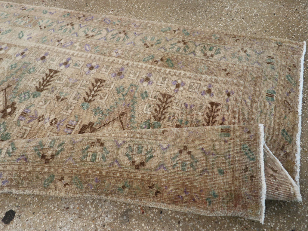 Vintage Northwest Persian Runner, No.29798 - Gsblank