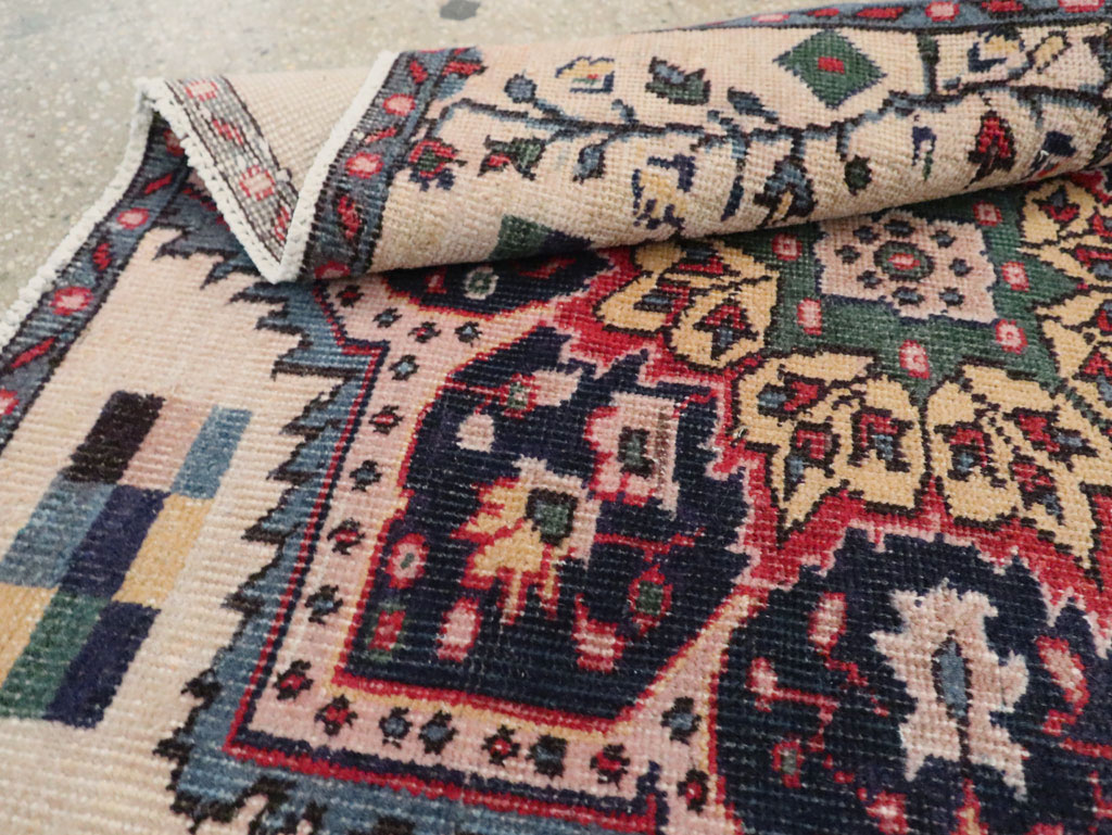 Vintage Turkish Anatolian Throw Rug, No.29801 - Gsblank
