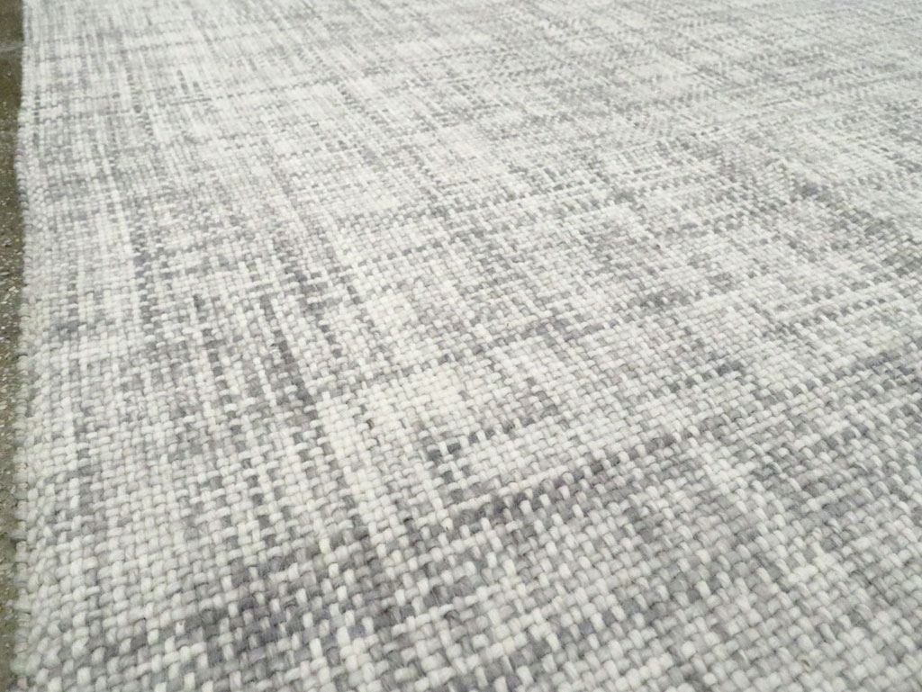 Contemporary Turkish Flatweave Kilim Room Size Carpet, No.29802 - Gsblank