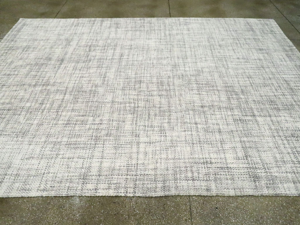 Contemporary Turkish Flatweave Kilim Room Size Carpet, No.29802 - Gsblank