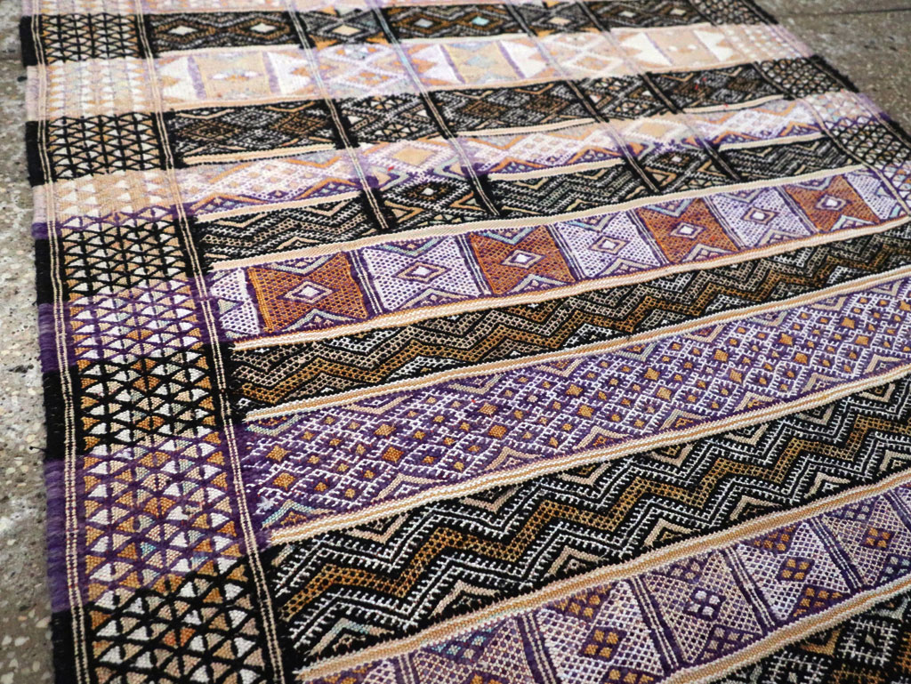 Vintage Moroccan Flatweave, No.29805 - Gsblank